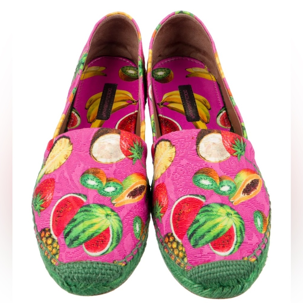 Dolce & Gabbana Canvas Espadrille EU38